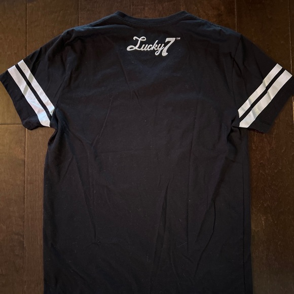 Lucky 7 Brand Mens T Shirt Damn I’m Good Designer Y2K - Picture 5 of 5